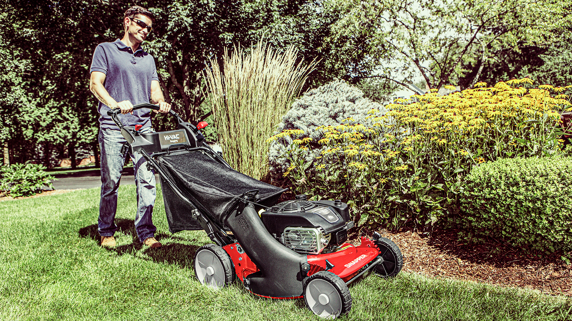 Hi hotsell vac mower